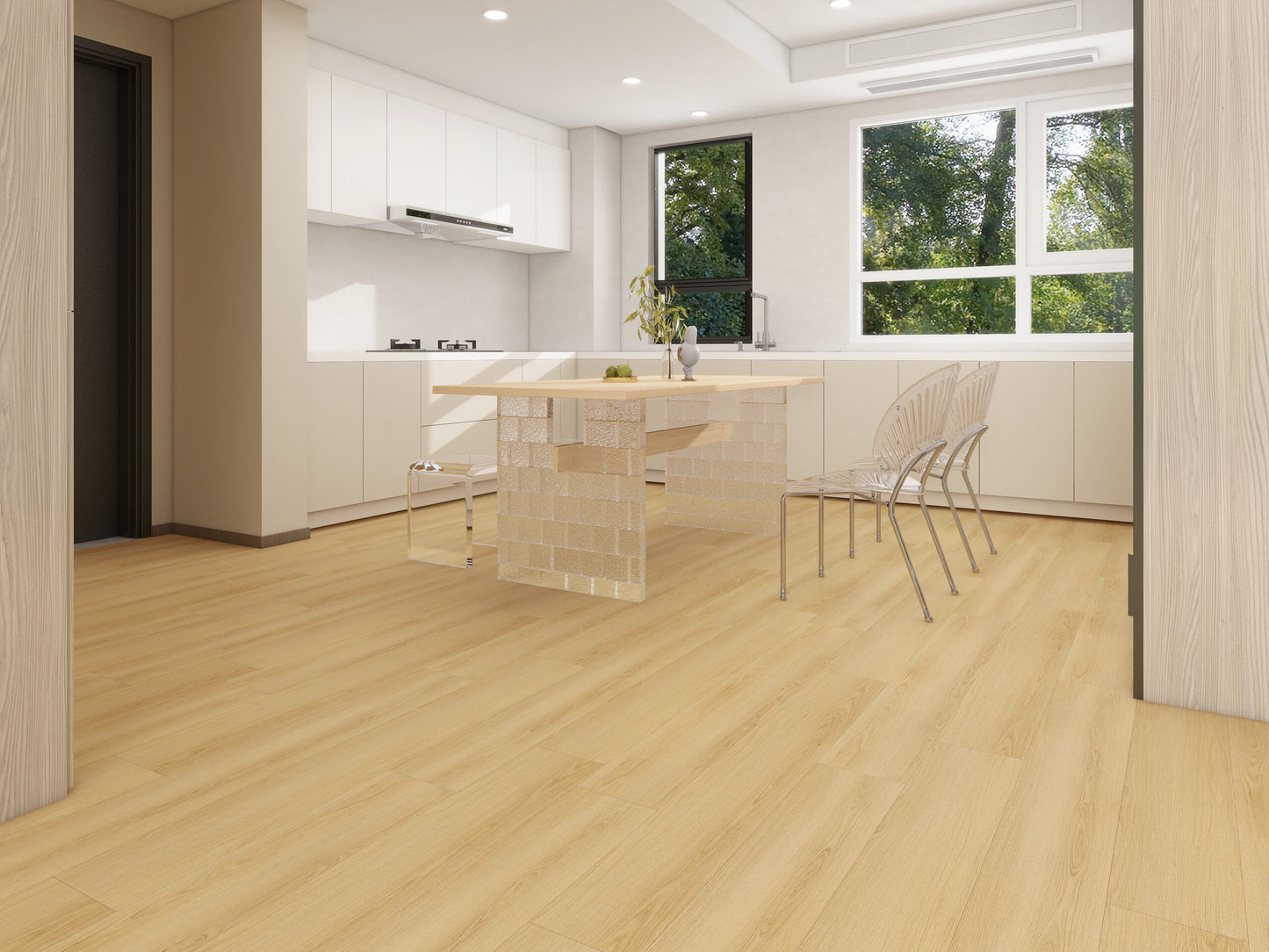 V-Floor beige pvc klik vloer