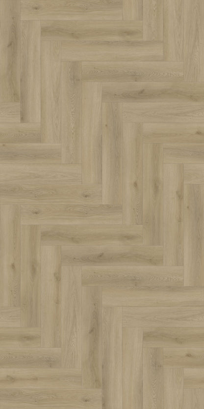 V-floor pvc vloer visgraat rustiek Eiken - Sample