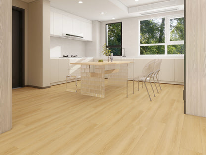 V-Floor beige pvc klik vloer - Sample
